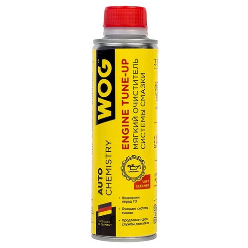 Промывка двигателя мягкая WOG 335 мл