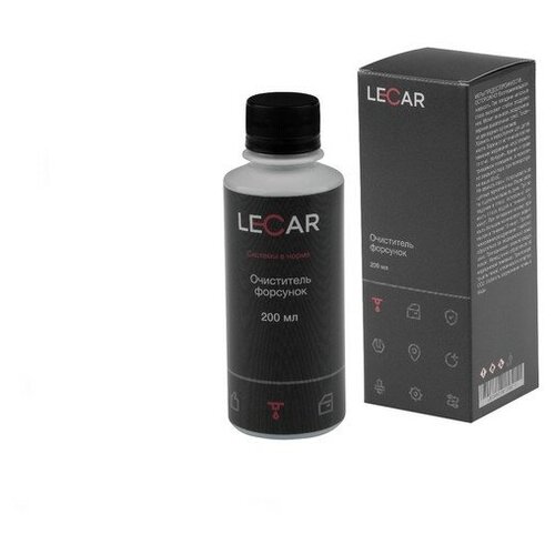 Очиститель форсунок дизельных двс Lecar, в топливный бак, 200 мл 9316554 .
