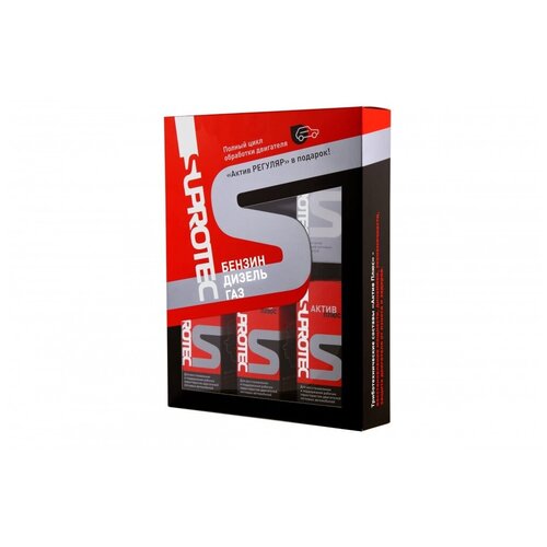 Набор присадок в масло двигателя для полного цикла восстановления компрессии, мощности, экономичности «Супротек Актив плюс»