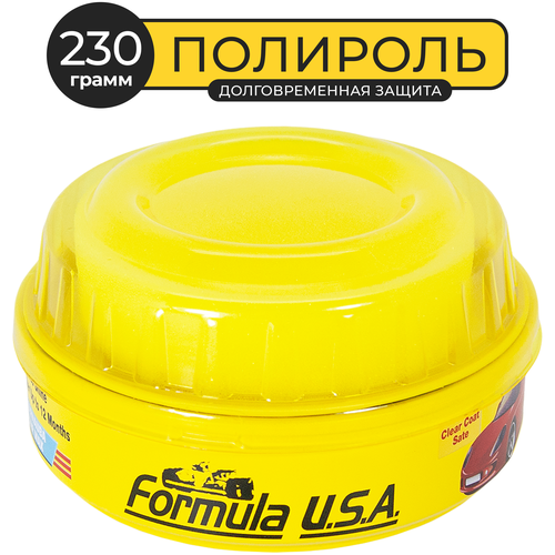 Полироль для кузова "Formula" FMS-W9 с воском карнаубы 230 г, насыщенный блеск, антидождь, долговременная защита