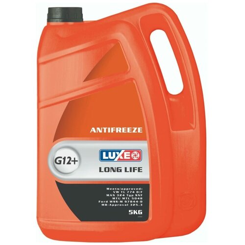 Антифриз 5Кг - Готовый Красный, Long Life G12+ Luxe арт. 673