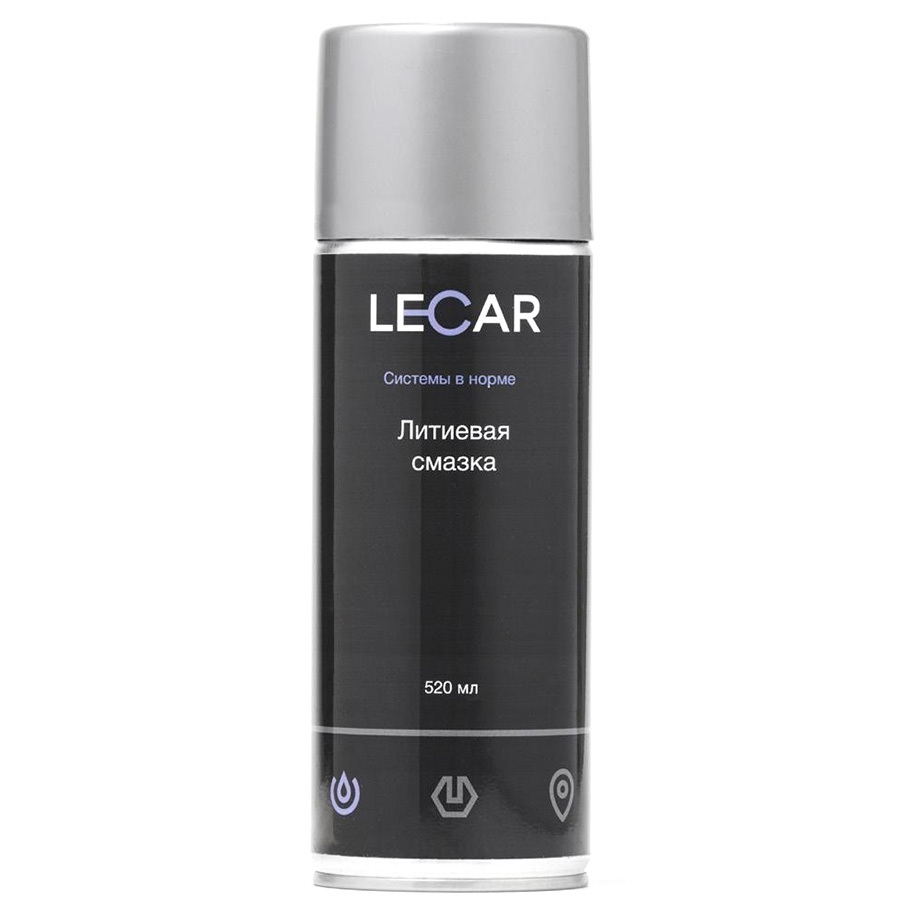 Смазка литиевая Lecar 520 мл аэрозоль