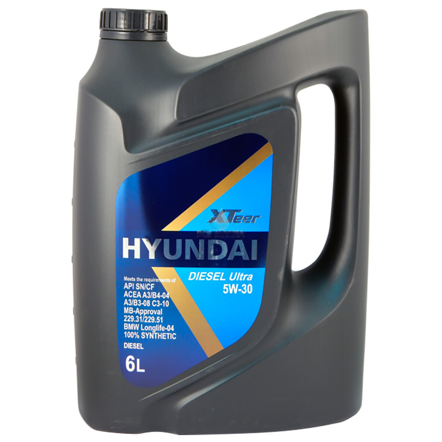 Моторное масло Hyundai Xteer Diesel Ultra 5W-30, 6 л