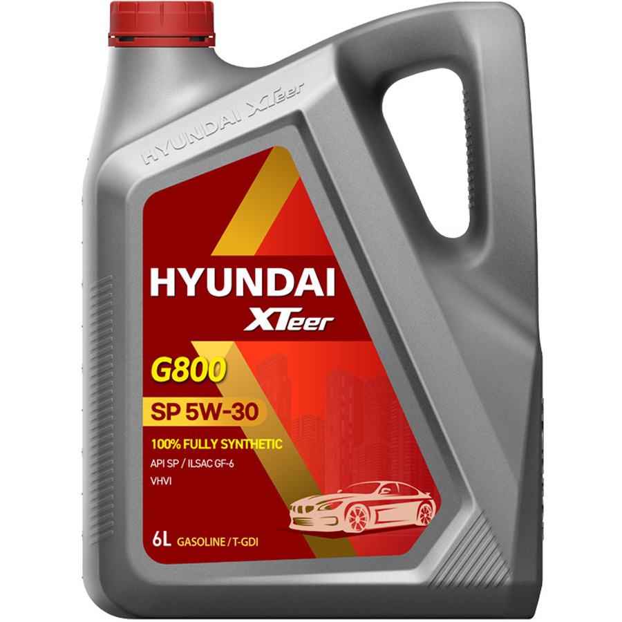 Моторное масло Hyundai Xteer Gasoline Ultra Protection 5W-30, 6 л