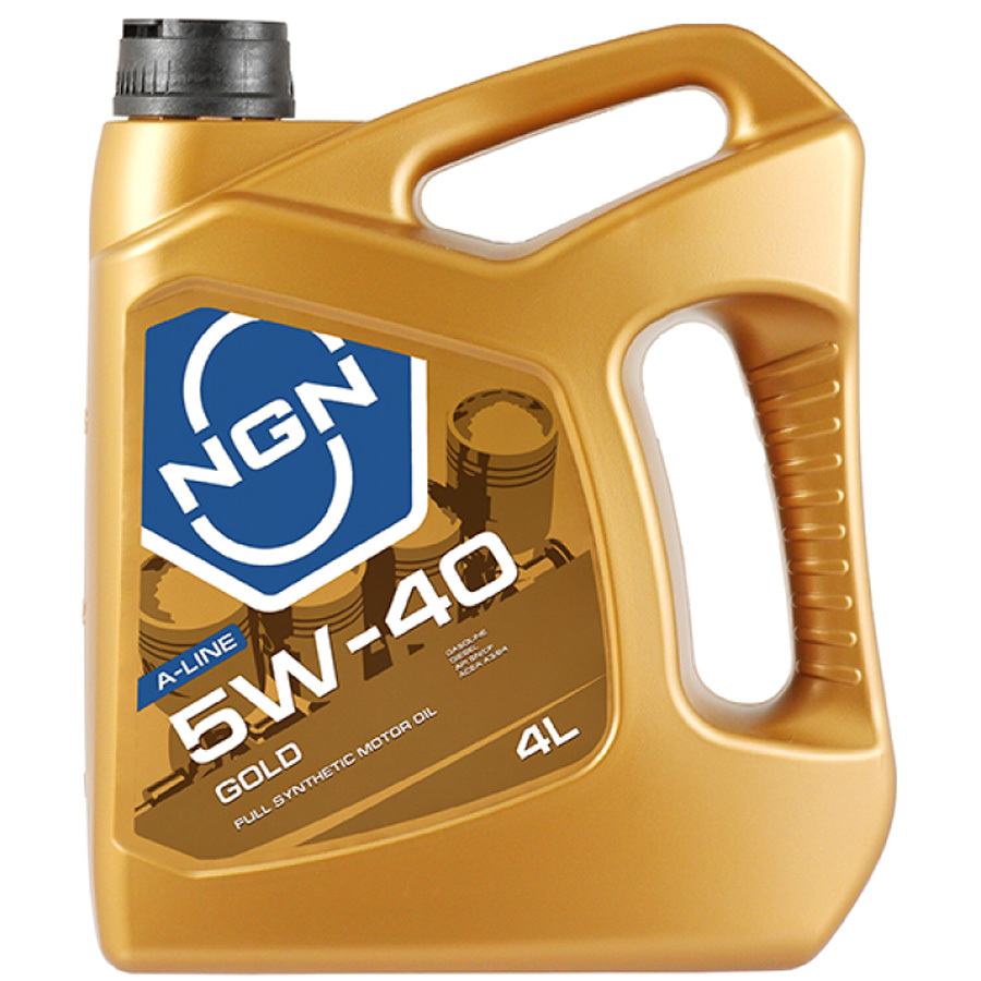 Моторное масло NGN GOLD A-LINE 5W-40, 4 л
