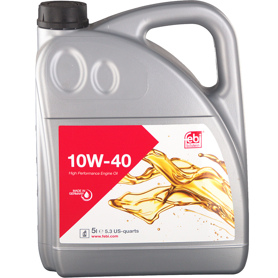 Моторное масло Febi High Perfomance Engine Oil 0W-40, 5 л