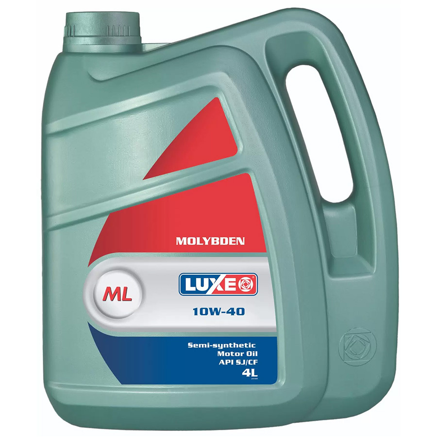 Моторное масло LUXE Molybden 10W-40, 4 л