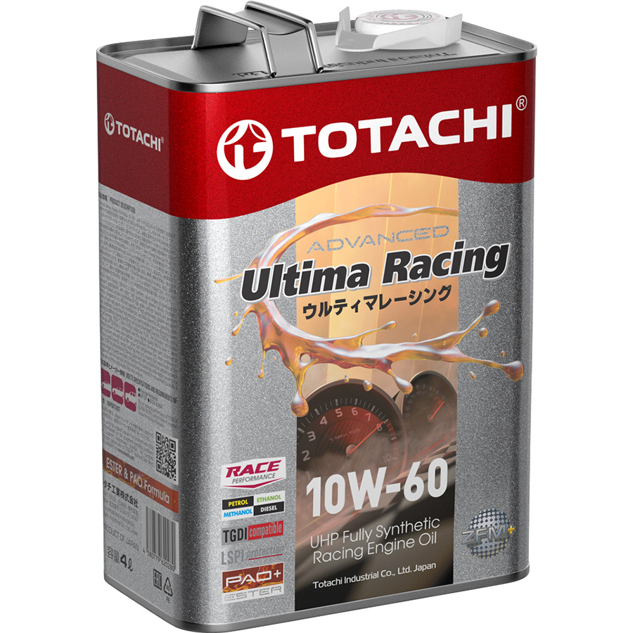 Моторное масло Totachi Ultima Racing Uhp 10W-60, 4 л