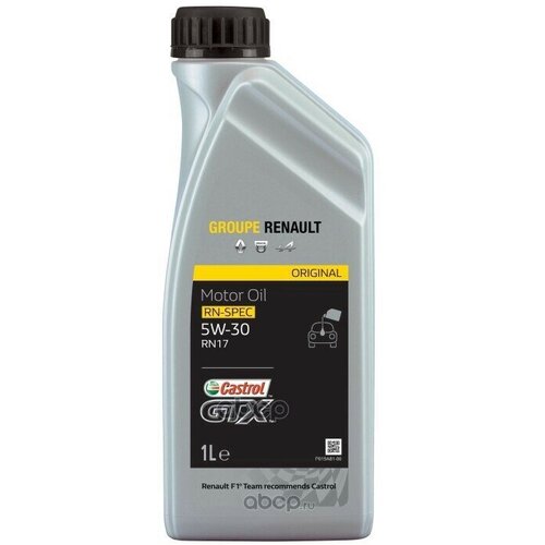 Castrol Масло Castrol Rn 5W-30 Rn17 1Л C3 Renault Rn17