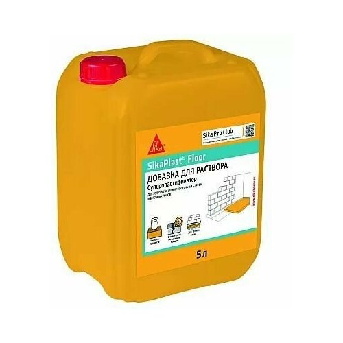 Добавка для полов и стяжек Sika SikaPlast Floor 5 л