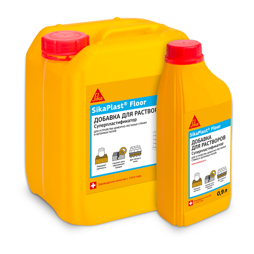 Добавка для полов и стяжек Sika SikaPlast Floor 1 л