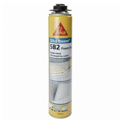 Клей-пена монтажная профессиональная Sika Sika Boom-582 Foam Fix 750 мл