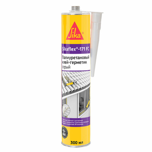 Клей-герметик полиуретановый Sika Sikaflex-171 FC серый 300 мл