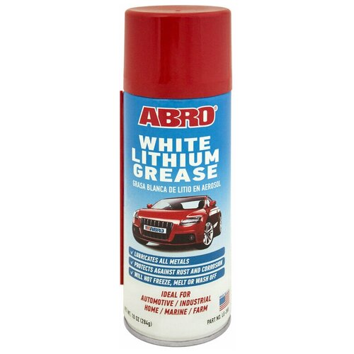 Смазка ABRO LG-380 литиевая спрей 284 гр