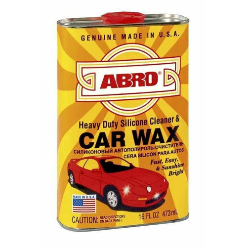 Abro Полироль кузова силикон 473 мл SW-300 .