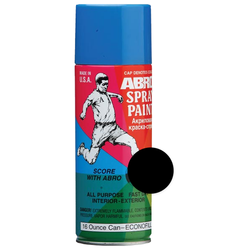 Краска-Спрей Abro Стандарт Белая Матовая (473мл.) Аэроз. ABRO арт. 20