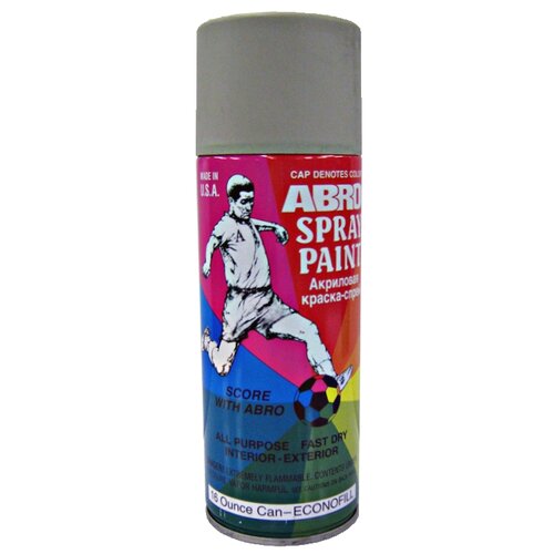 ABRO Грунт акриловый коричневый (473мл) аэроз "ABRO Masters" (ABRO)