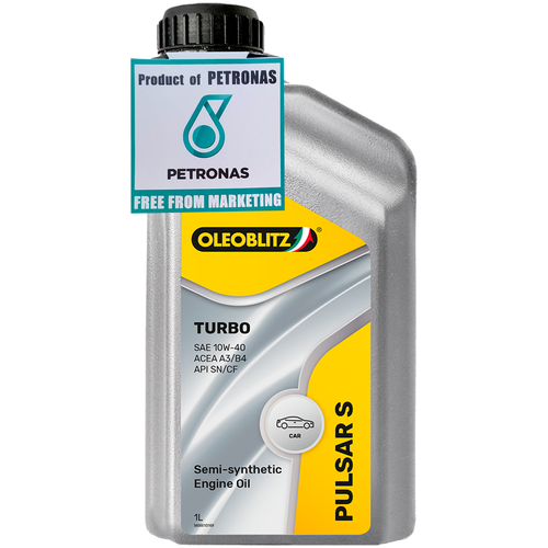 70584EL8EU Моторное масло PETRONAS OLEOBLITZ PULSAR S TURBO 10W-40, полусинтетика, 20/1 л, ACEA A3/B4; API SN/CF