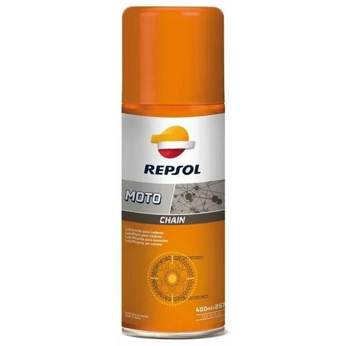 REPSOL MOTO CHAIN масло смазка для цепи 400 мл аэрозоль