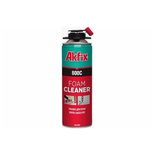 Очиститель-смывка монтажной пены Akfix 800C, 500 мл XA050