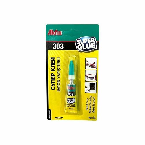 Клей универсальный Akfix 303 3 г, 1880945