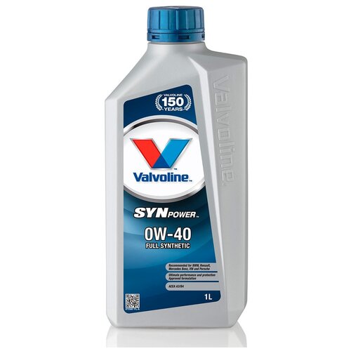 Синтетическое моторное масло VALVOLINE SynPower 0W-40, 5 л