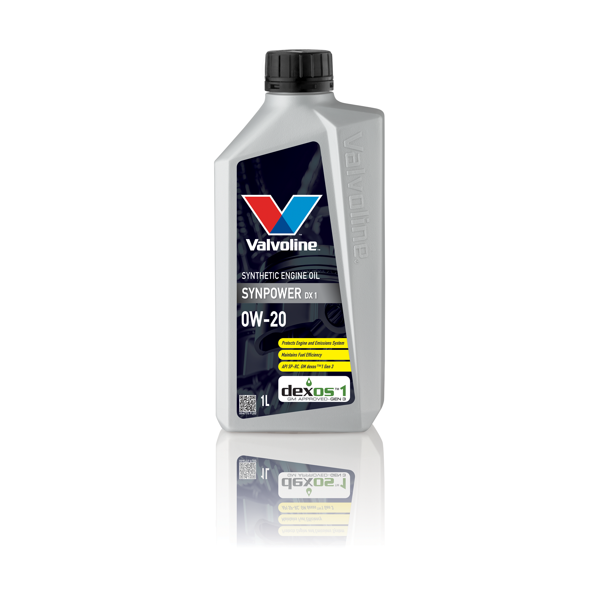 Моторное масло Valvoline SYNPOWER DX1 0W20 1л