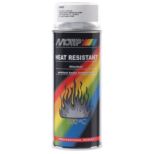 Лак MOTIP Heat Resistant Clear Lacquer 4033 400 мл 0.463 кг