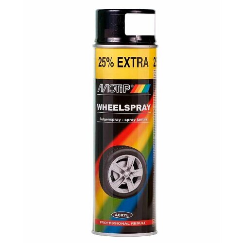 Эмаль для дисков черная (500 мл) Motip MOTIP 04018IG