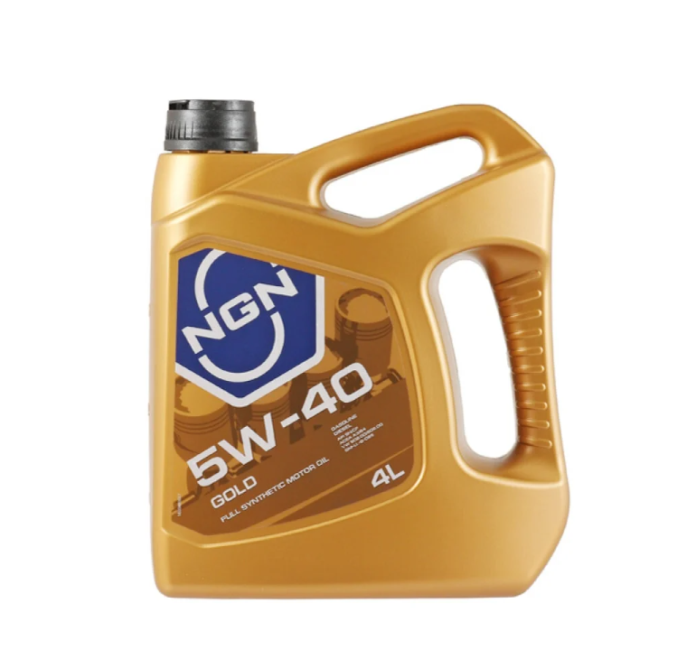Моторное масло NGN синтетическое Sn/Cf Gold 5W40 4л