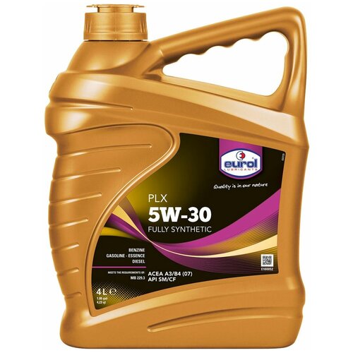 Моторное масло EUROL 5W-30 Синтетическое 4 л