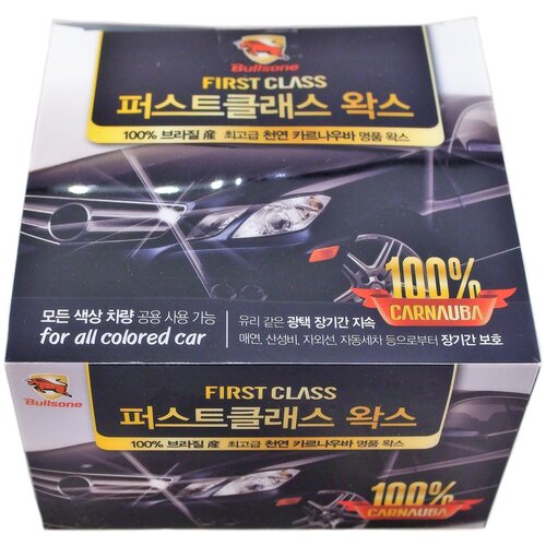 Натуральный премиальный воск BULLSONE Карнауба, 300 мл