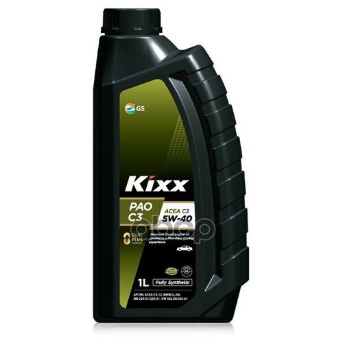 KIXX Kixx Pao 5w40 Sn/Cf, A3/B4, C3 Масло Моторное Синт. (Корея) (1l)