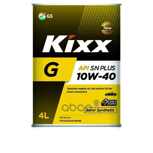 Kixx Масло Моторное 10w40 Kixx 4л Полусинтетика G Api Sn Plus_ме