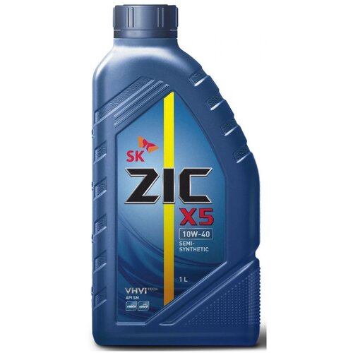 Zic Масло Моторное Полусинтетическое Zic Х5 10w-40 1л