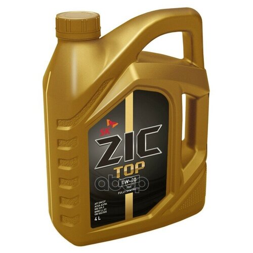 Zic Масло Моторное 0w40 Zic Top 4л Синтетика (Пластик)_ме