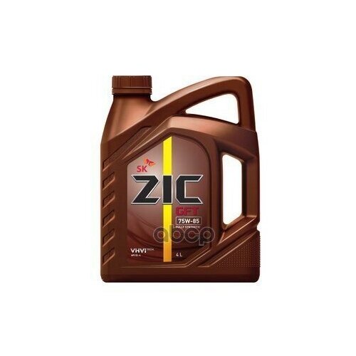 Масло Трансмиссионное Zic Gft 75W85 Синтетическое 4 Л 162624 Zic арт. 162624
