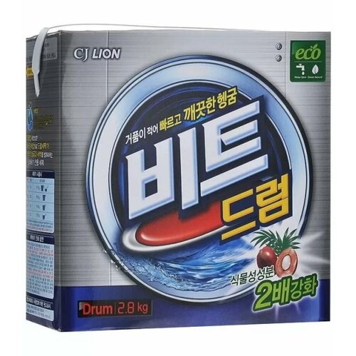 Порошок стиральный для автоматической стирки Beat Drum 2.8kg BeatIndoor