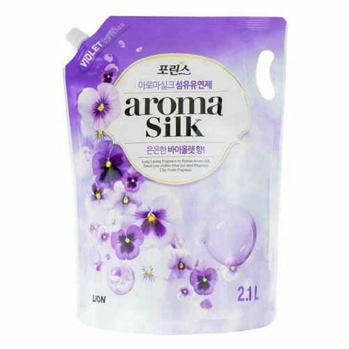 Кондиционер для белья с ароматом фиалки [Lion] Aroma Silk