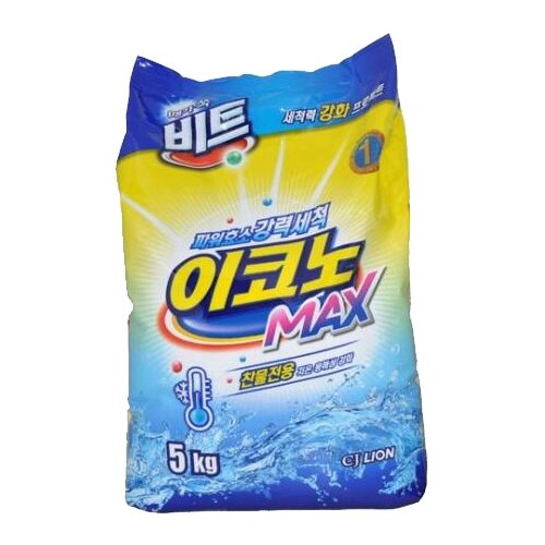 Стиральный порошок LION BEAT Econo Max для стирки в холодной воде, концентрированный, 1.5 кг