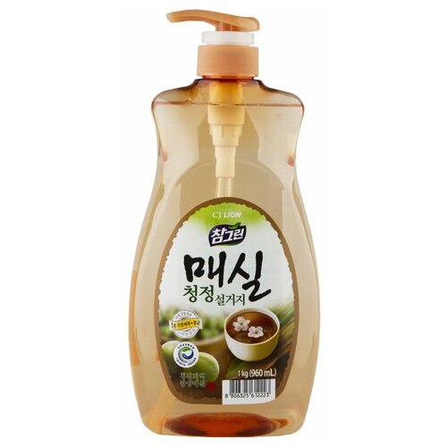Lion Средство для мытья посуды Chamgreenс экстрактом японского мандарина, 965 мл - CJ Lion [8806325629290]