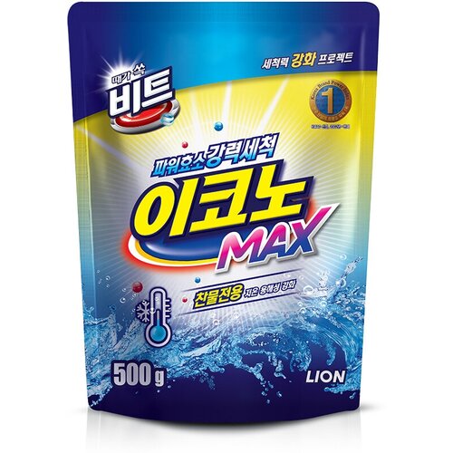 Порошок стиральный LION BEAT ECONO MAX концентрированный 500 г