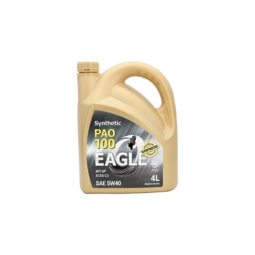 EAGLE PAO-100 SYNTHETIC 5W40 API SP масло моторное 4L