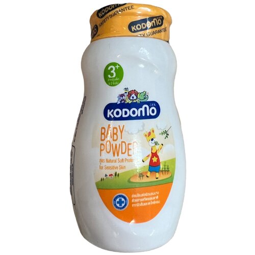 LION Присыпка детская для новорожденных / Максимальная нежность с экстрактом австралийского ореха / Кодомо Kodomo 50гр Таиланд
