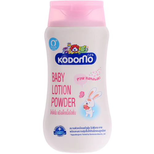 Lion Kodomo Присыпка-лосьон детская с розовой камелией и витамином Е с 0 месяцев 180 мл