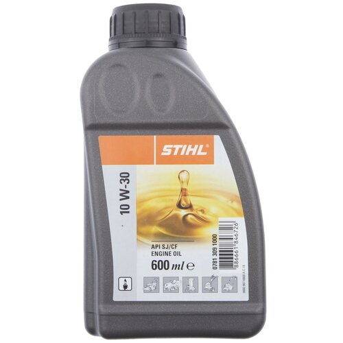 Масло для садовой техники STIHL 10 W-30, 0.6 л