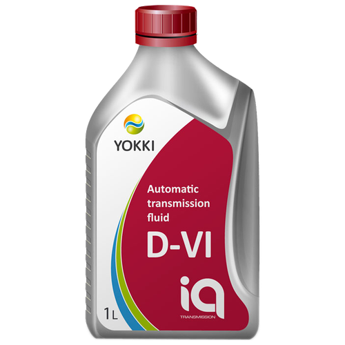 Масло трансмиссионное YOKKI IQ ATF D-VI, для автоматических коробок передач, 1л