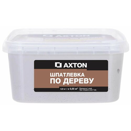 Шпатлёвка Axton для дерева 0.9 кг тач