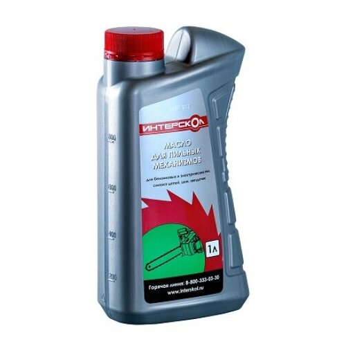 Масло Интерскол для цепей электро-и-бензопил 1л