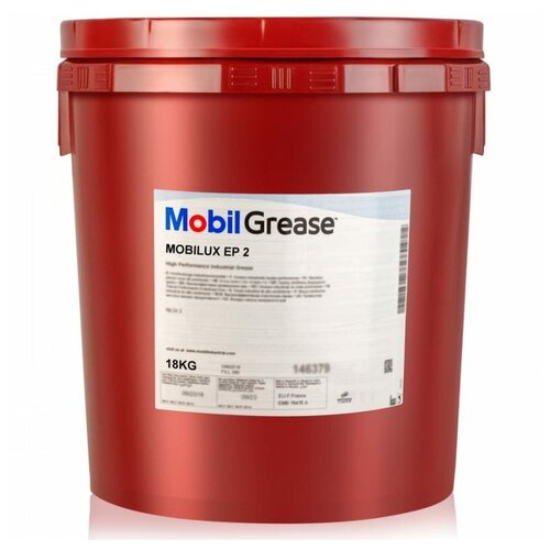 Смазка Mobilux Ep 2 Пластичная 18 Кг Mobil 143992 Mobil арт. 143992